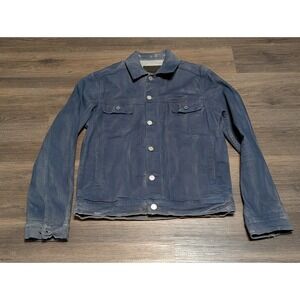 Purple Brand‎ Mens Blue Wash Denim Trucker Jacket Size Medium